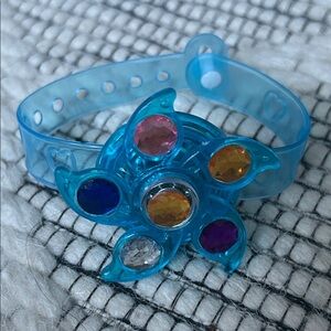 Kids LED light-up fidget spinner bracelet